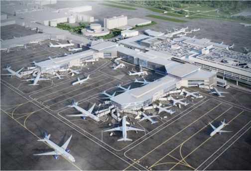 George Bush Intercontinental Airport (IAH) Terminal B Transformation