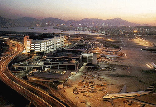 Cargo Terminal at Hong Kong Airport